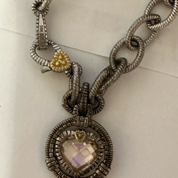 Authentic Judith Ripka charm bracelet - Picture 5 of 8